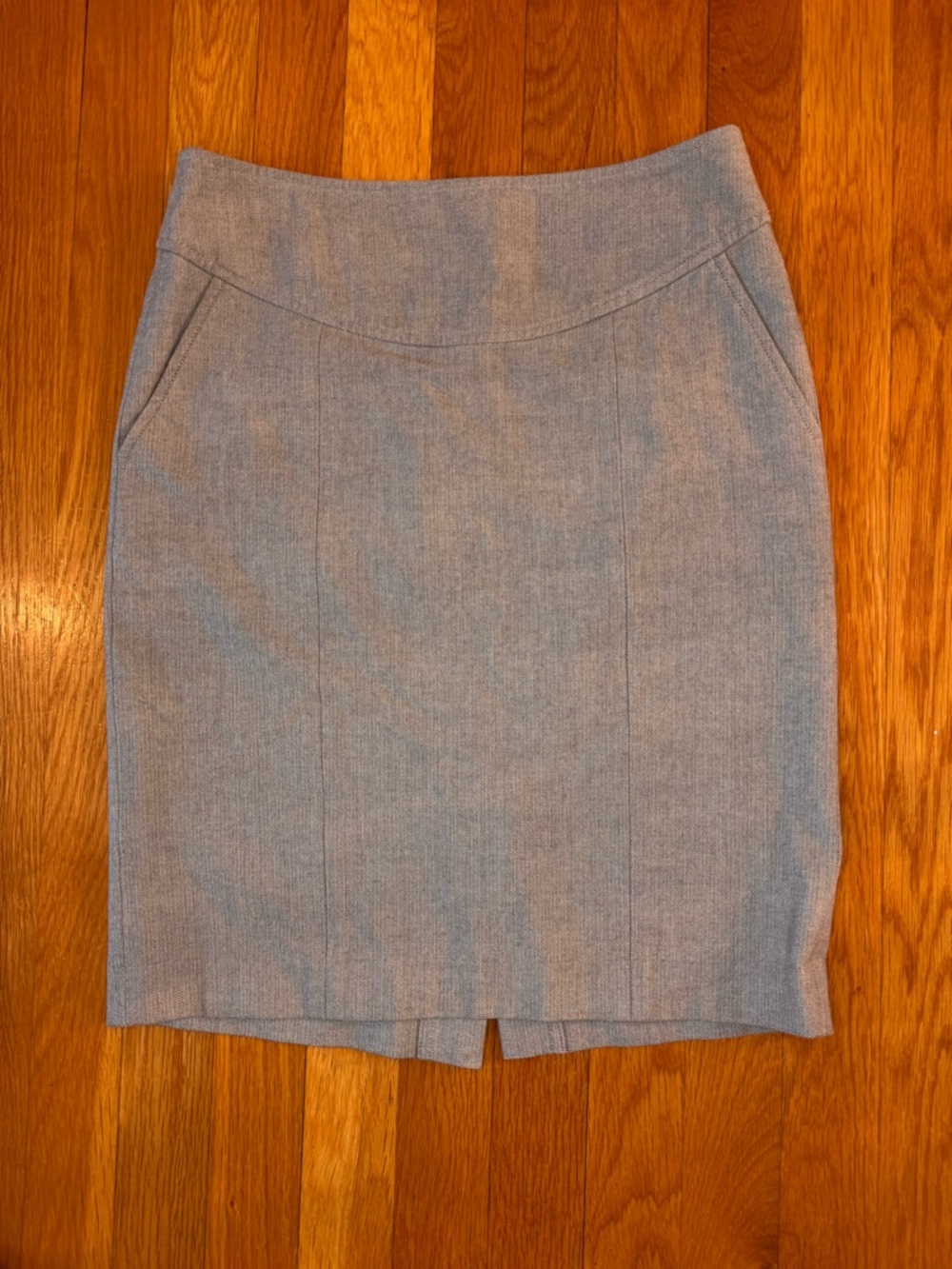 Banana Republic Grey Pencil Skirt